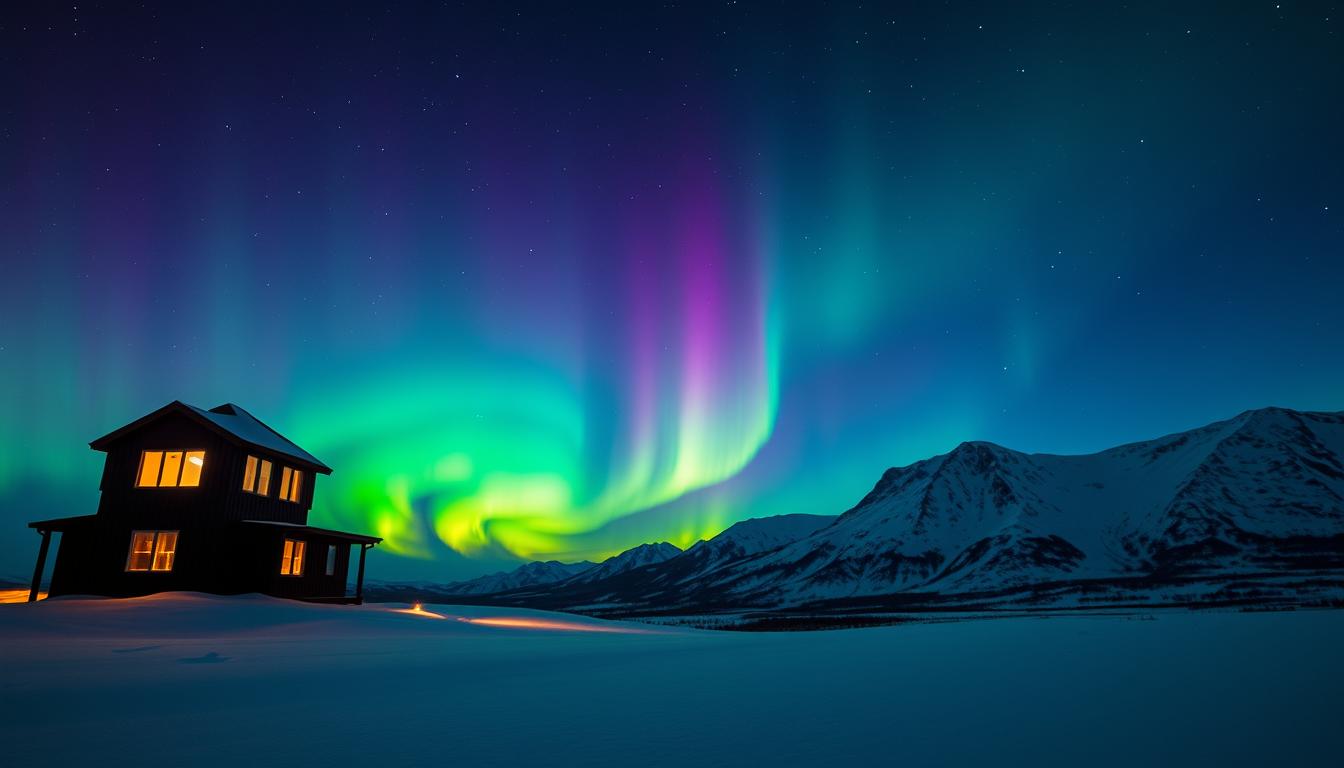 Aurora Sky Station in Abisko: Nordlichter auf dem Nuolja-Berg