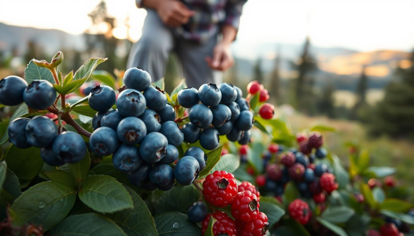 Beerenpflücken in Schweden: Blaubeeren, Preiselbeeren und Moltebeeren