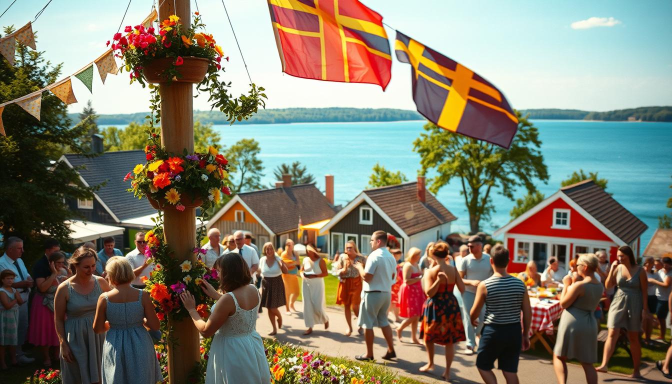 Leksand am Siljan: Midsommar-Hauptstadt und Sommeraktivitäten