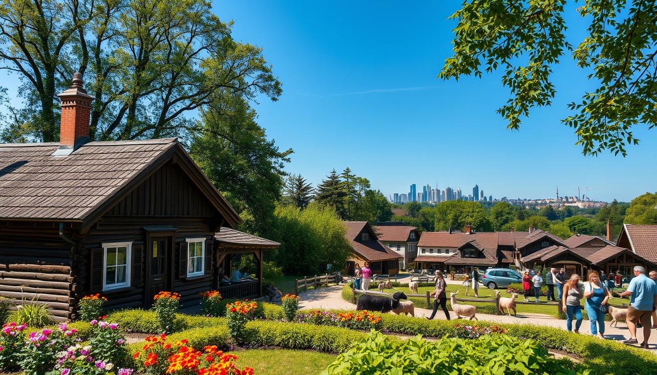 Skansen Stockholm besuchen: Freilichtmuseum und Tierpark
