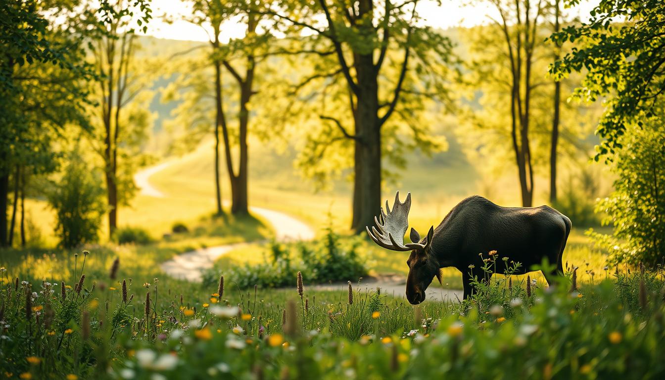 Elchpark in Småland: Grönåsen und Laganland