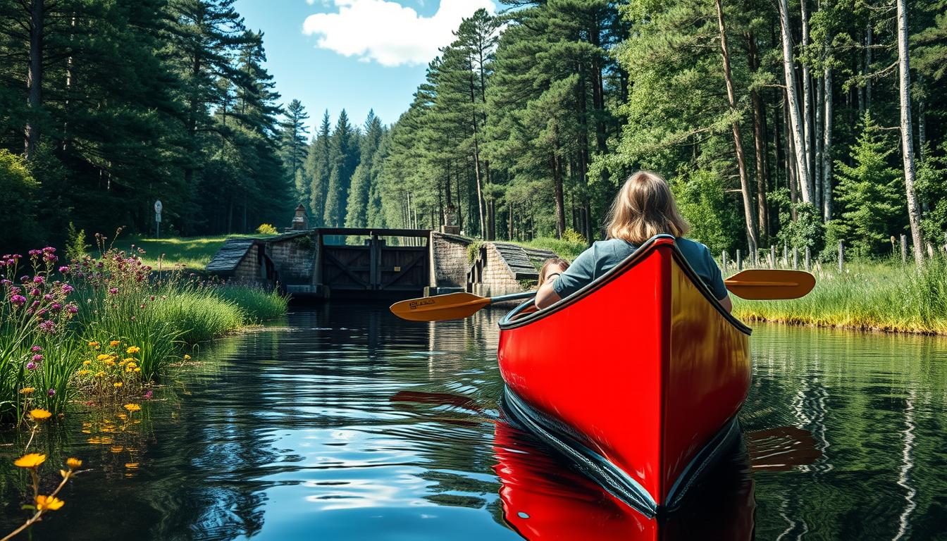 Dalsland Kanal: Kanufahren und Schleusen erleben